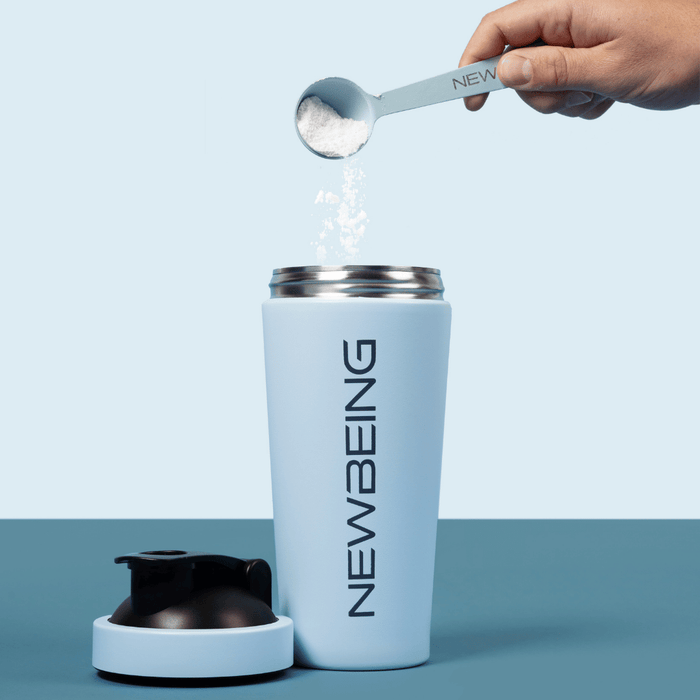 Mix with 400 to 600ml ice-cold water